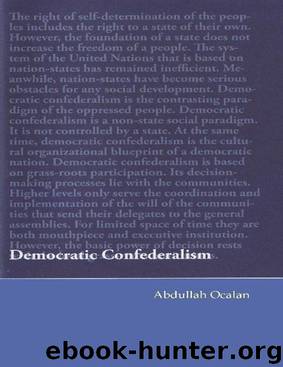 Democratic Confederalism by Abdullah Ocalan