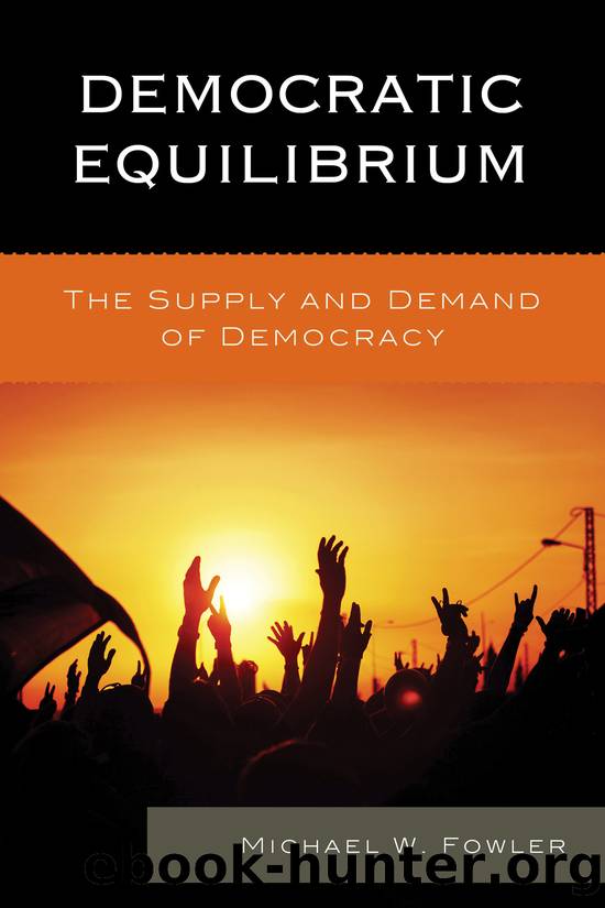 Democratic Equilibrium by Fowler Michael W.;