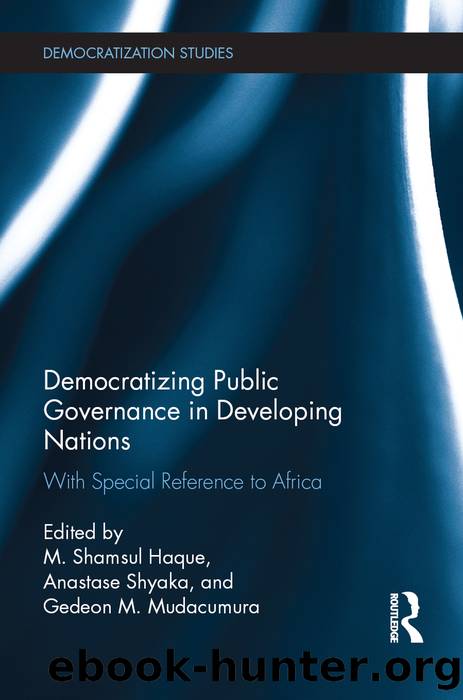 Democratizing Public Governance in Developing Nations: With Special Reference to Africa by unknow