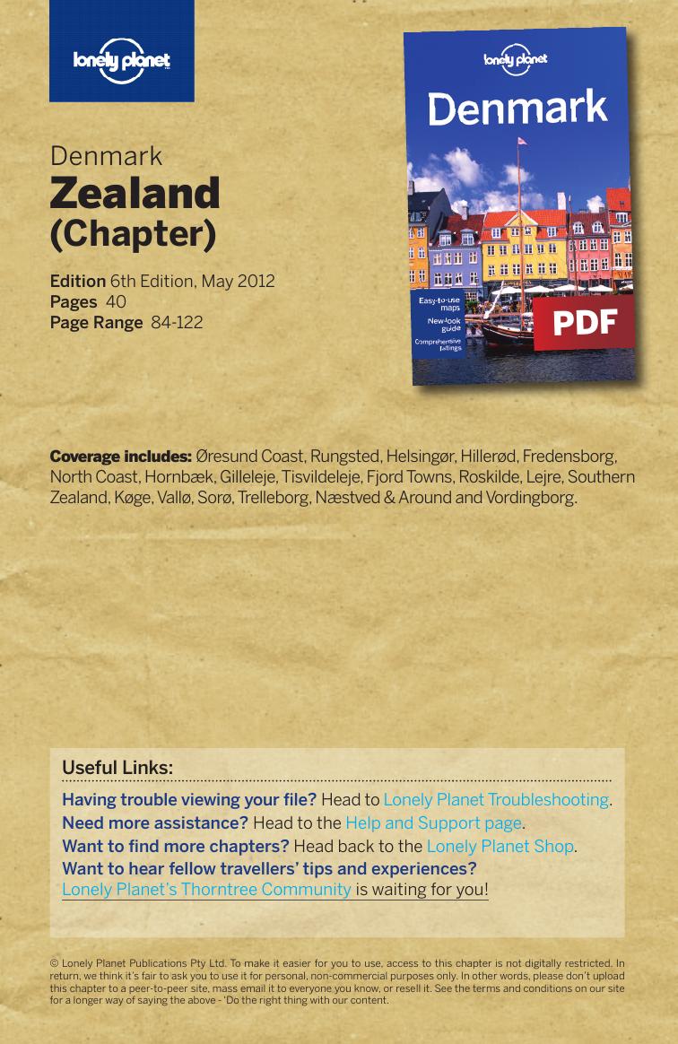 Denmark - Zealand (Chapter) by Lonely Planet