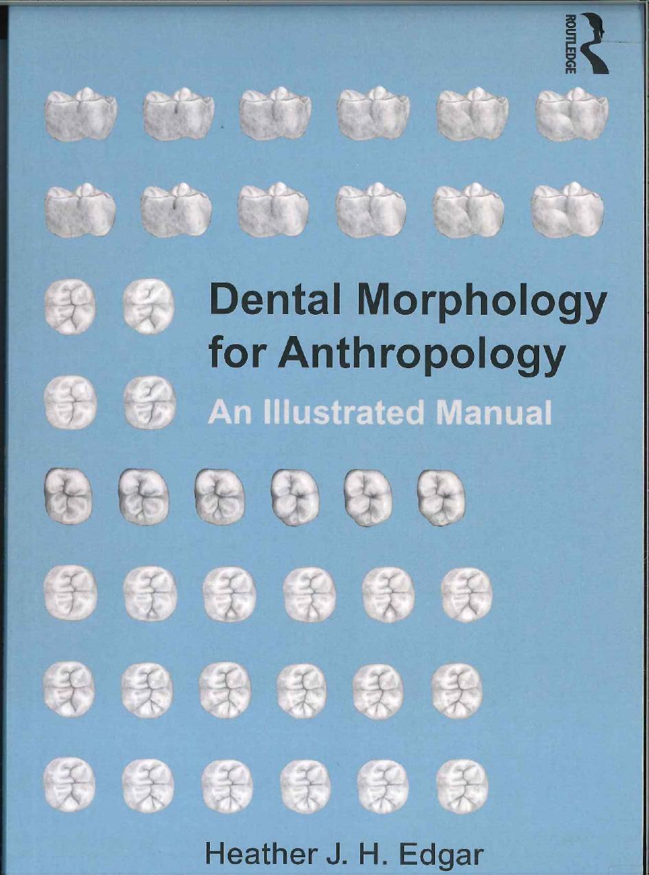 Dental Morphology for Anthropology: An Illustrated Manual by Heather J. H. Edgar