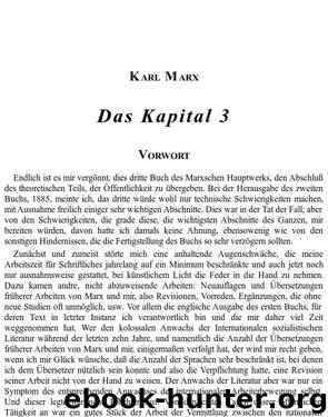 Der Gesamtprozess der kapitalistischen Produktion by Karl Marx