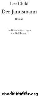 Der Janusmann by Lee Child