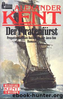Der Piratenfuerst by Alexander Kent