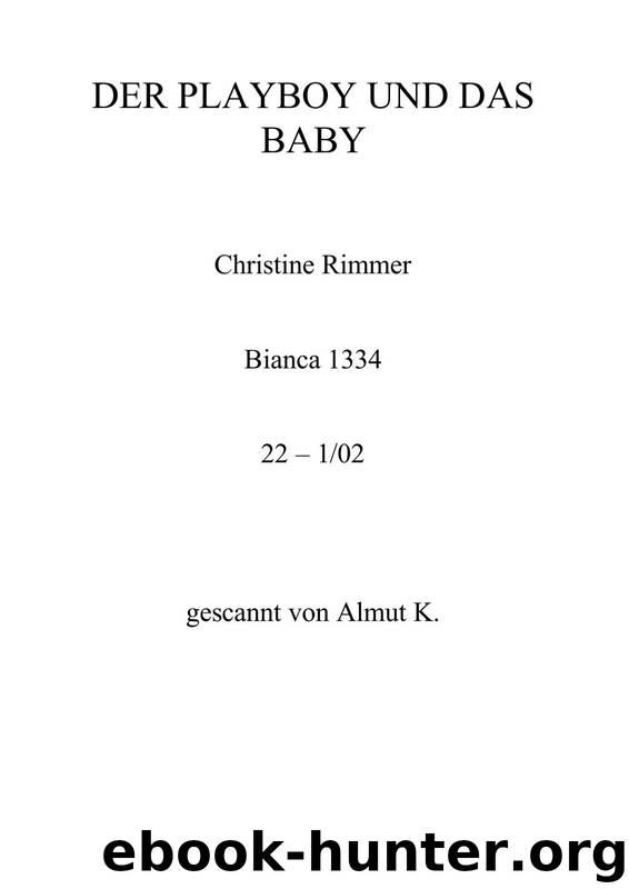 Der Playboy und das Baby
