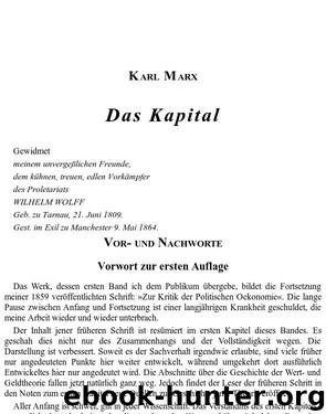 Der Produktionsprozess des Kapitals by Karl Marx