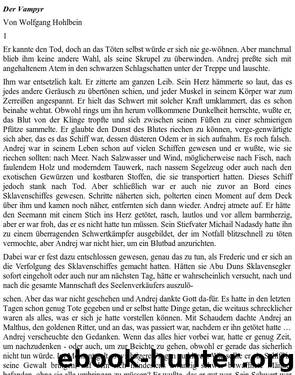 Der Vampyr by Wolfgang Hohlbein