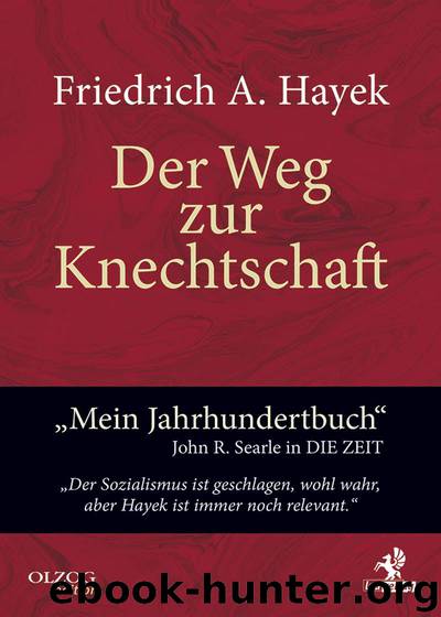Der Weg zur Knechtschaft (B00MINOS5K) by Friedrich A. von Hayek