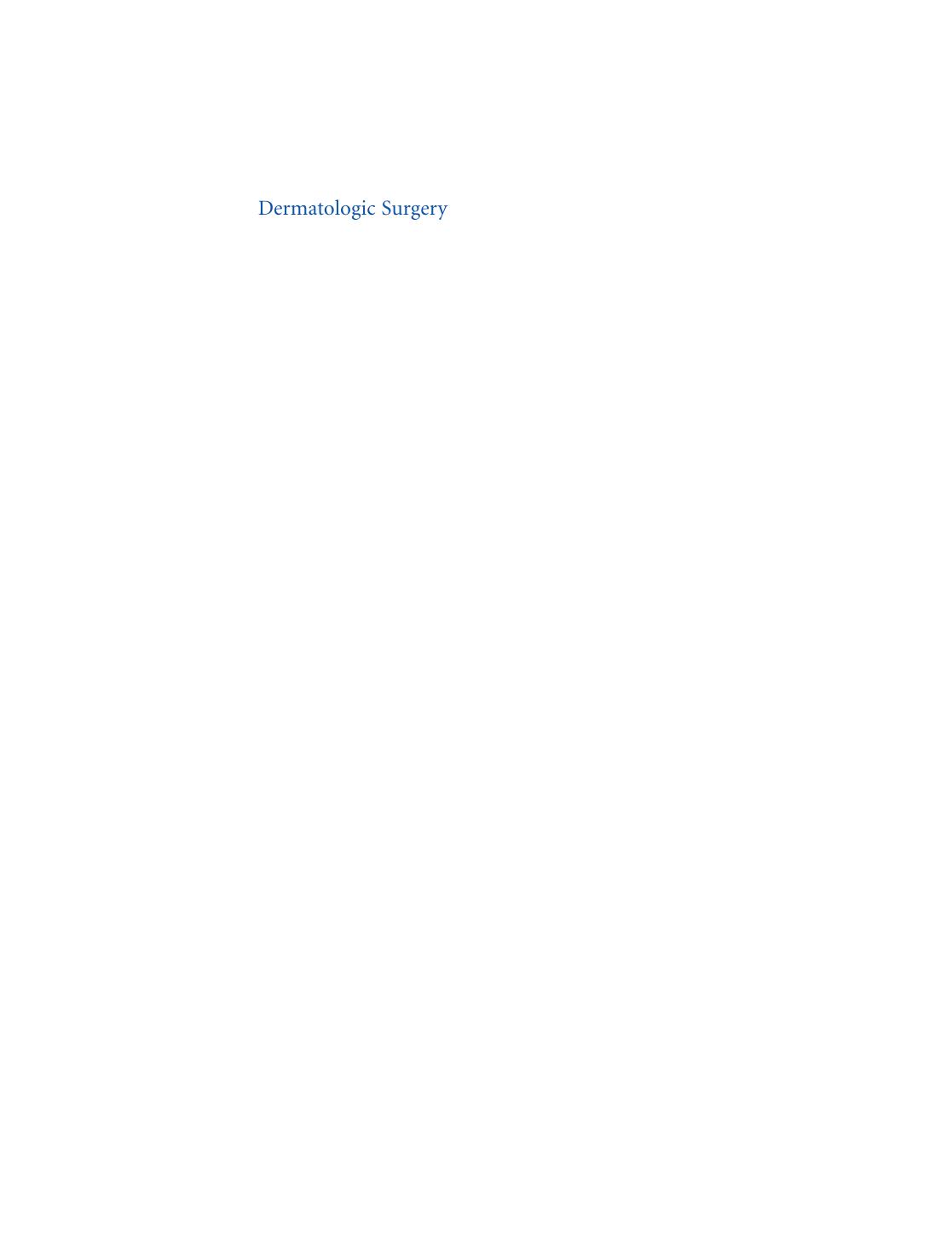 Dermatologic Surgery: Step by Step by Keyvan Nouri