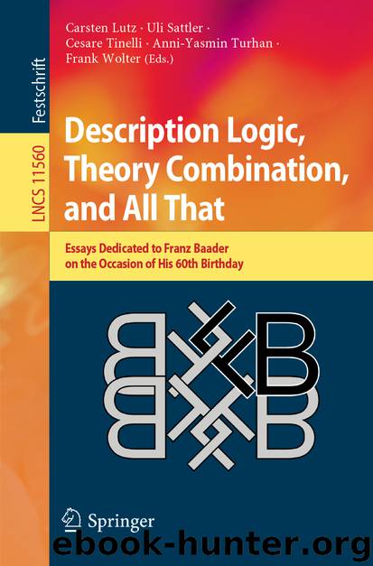 Description Logic, Theory Combination, and All That by Carsten Lutz & Uli Sattler & Cesare Tinelli & Anni-Yasmin Turhan & Frank Wolter