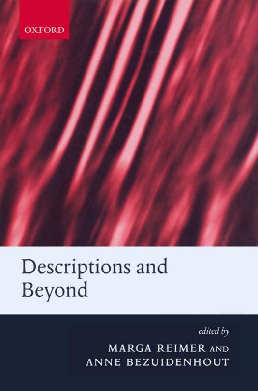 Descriptions and Beyond by Marga Reimer Anne Bezuidenhout