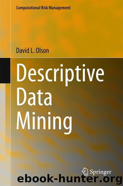 Descriptive Data Mining by David L. Olson