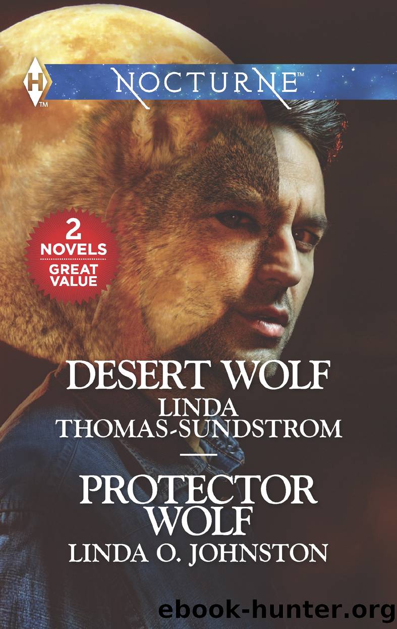 Desert Wolf & Protector Wolf by Linda Thomas-Sundstrom