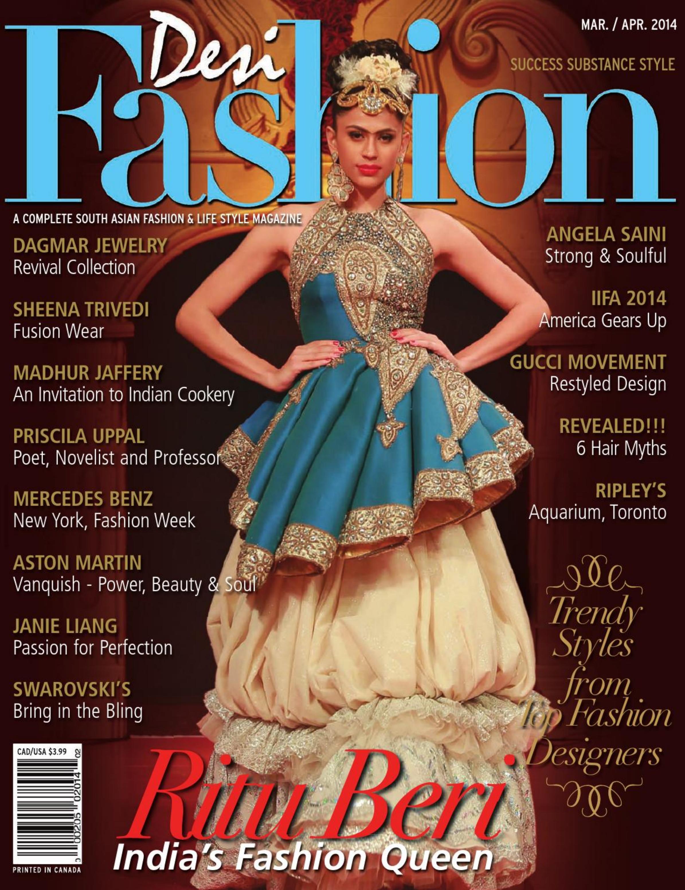 Desi Fashion Magazine - May/June 2014 by Unknow
