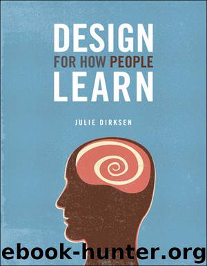Design For How People Learn (Eva Spring's Library) by Julie Dirksen