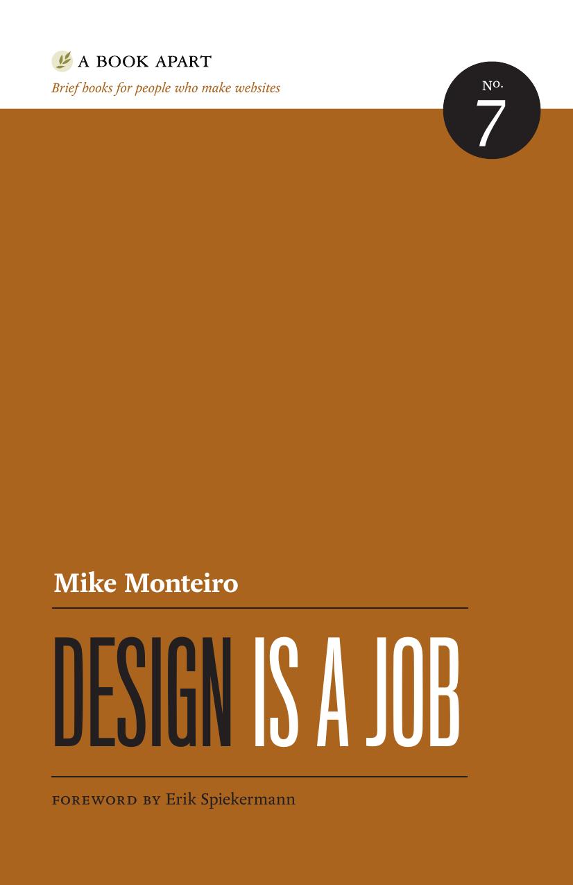 Design Is a Job by Mike Monteiro