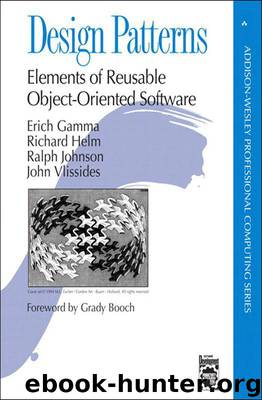 Design Patterns: Elements of Reusable Object-Oriented Software by Gamma Erich & Helm Richard & Johnson Ralph & Vlissides John