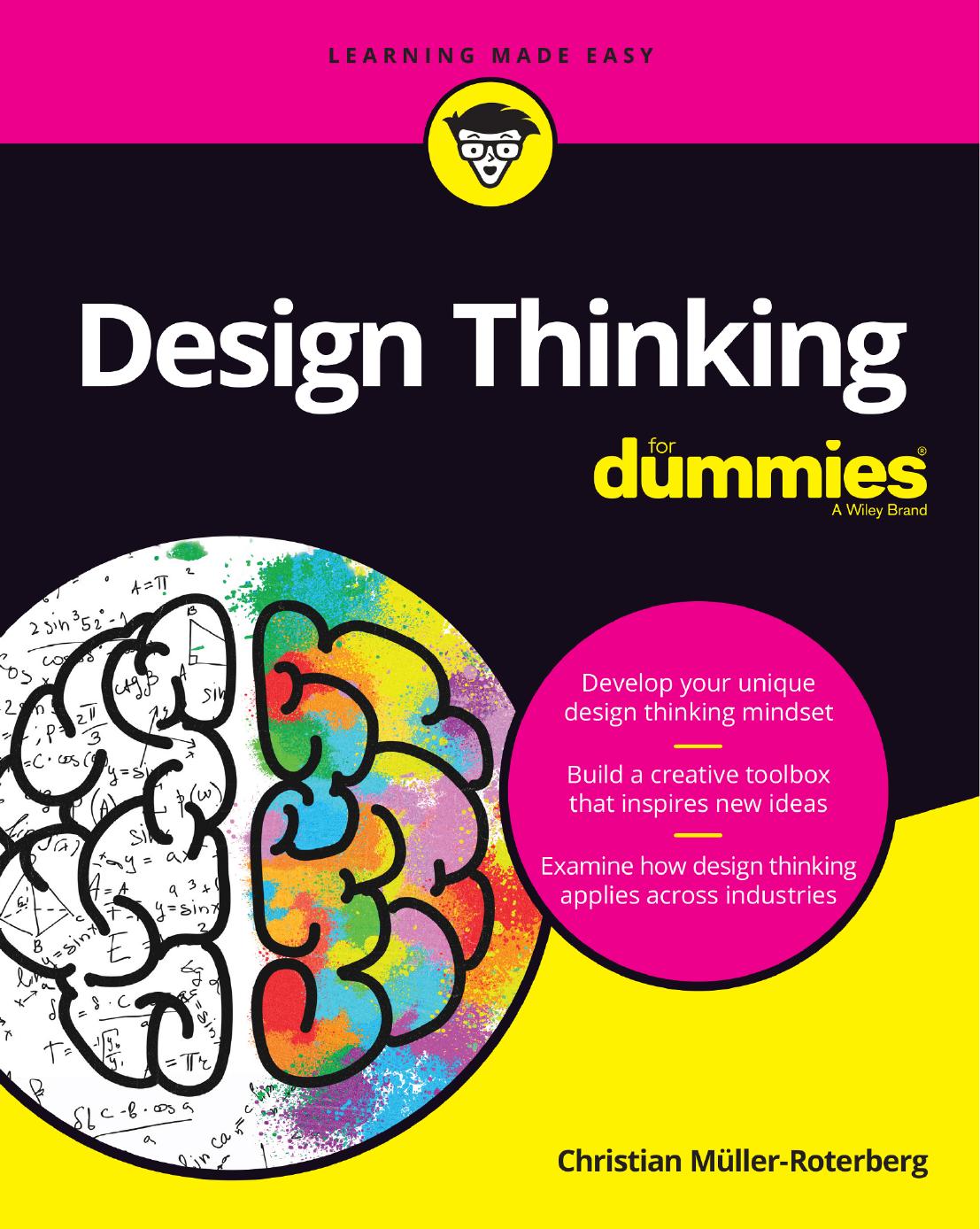 Design Thinking For Dummies by Christian Müller-Roterberg