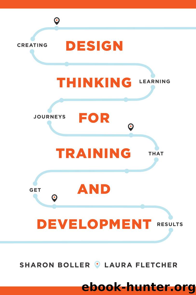 Design Thinking for Training and Development by Laura Fletcher & Sharon Boller