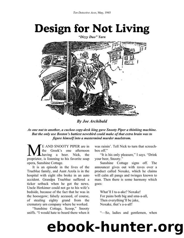 Design for Not Living by Joe Archibald (pdf)