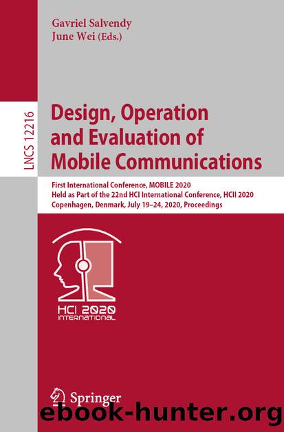 Design, Operation and Evaluation of Mobile Communications by Unknown