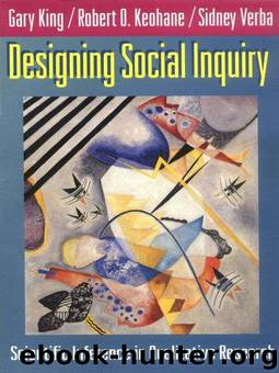 Designing Social Inquiry: Scientific Inference in Qualitative Research by Verba Sidney