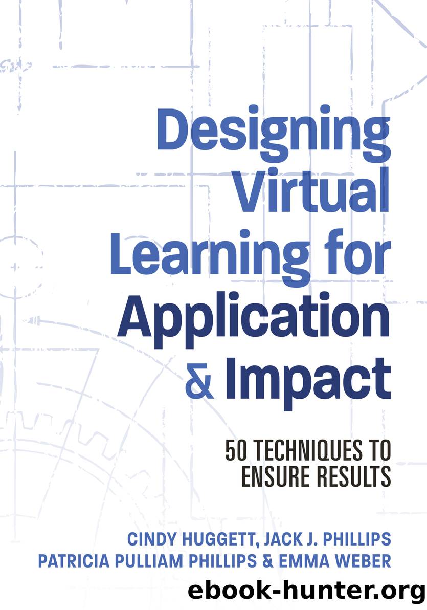 Designing Virtual Learning for Application and Impact by Jack Phillips