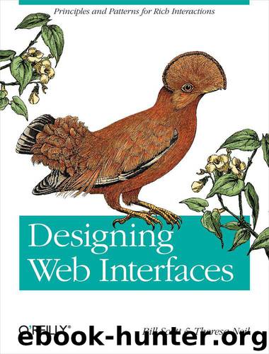 Designing Web Interfaces by Bill Scott & Theresa Neil