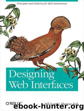Designing Web Interfaces by Scott Bill & Neil Theresa
