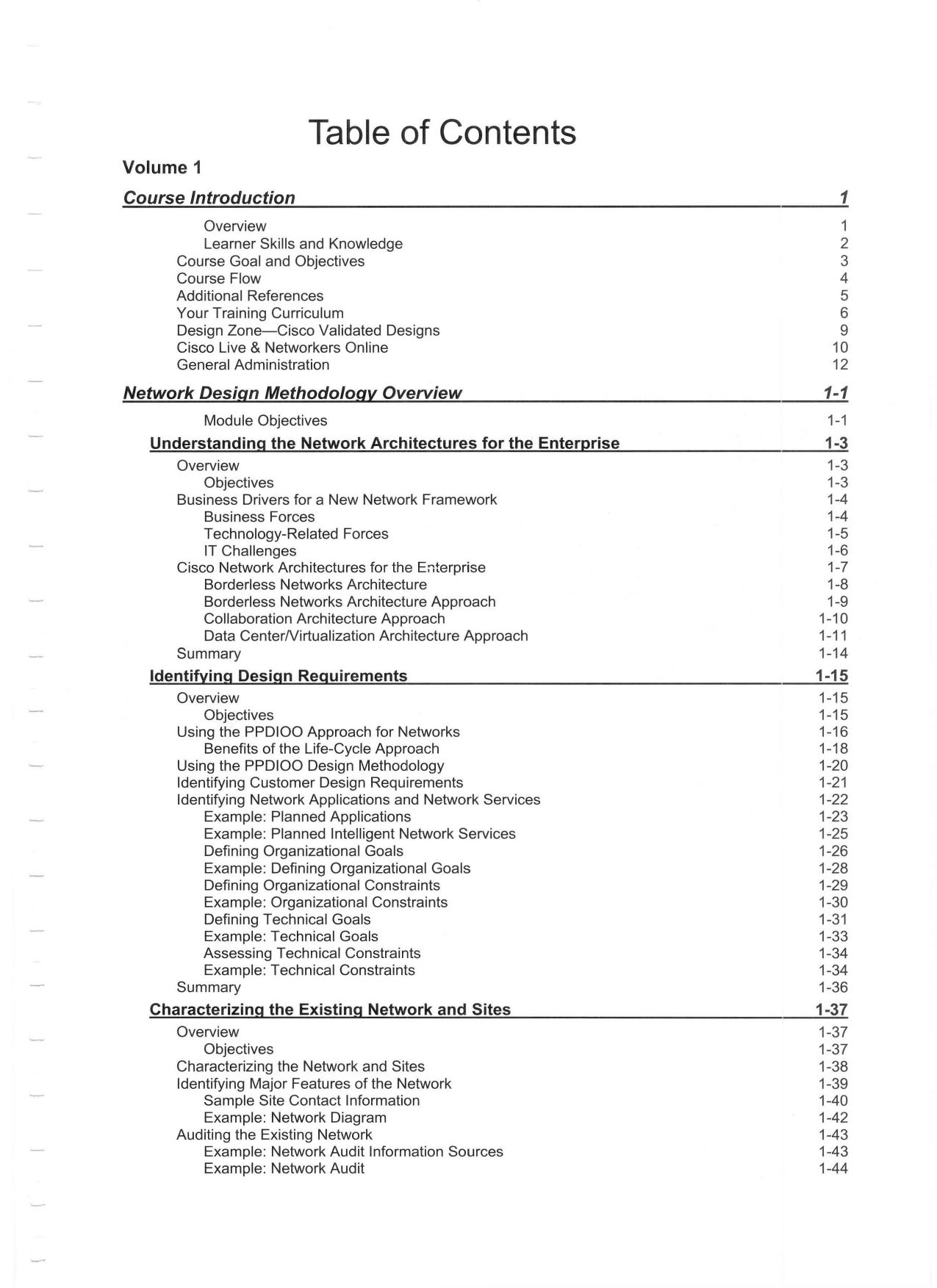 Designing for Cisco Internetwork Solutions Student Guide (CCDA DESGN 640-864) v2.1 Content by Unknown