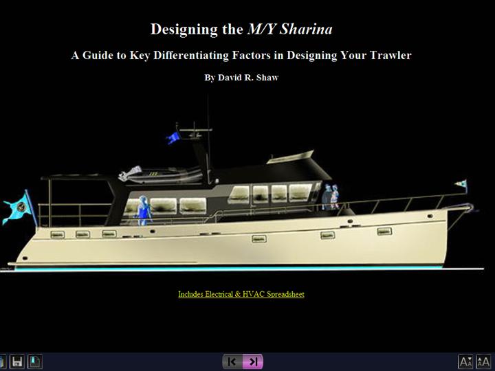 Designing the M/Y Sharina: A Guide to Key Differentiating Factors in Designing Your Trawler by David Shaw