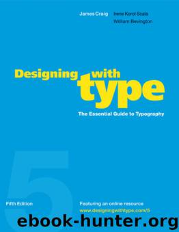 Designing with Type by James Craig