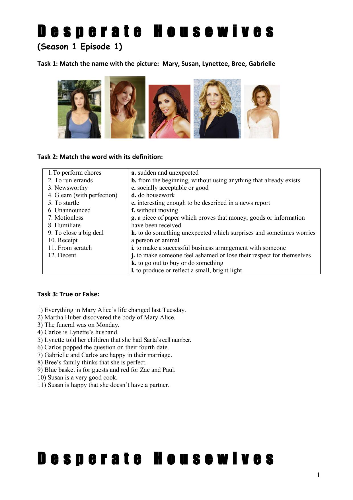 Desperate Housewives by 1