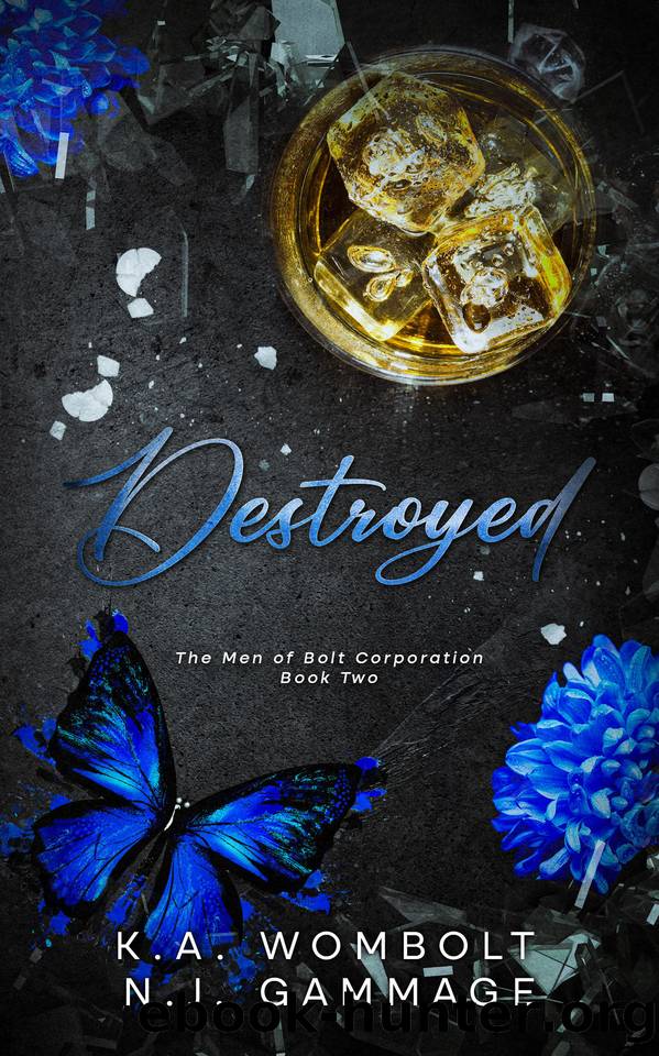 Destroyed: A Dark Enemies to Lovers Billionaire Romance (The Men of Bolt Corporation Book Two) by Gammage N.J. & Wombolt K.A