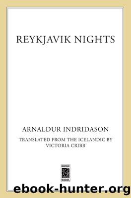 Detective Erlendur Young 2 - Reykjavik Nights [ReykjavÃ­kurnÃ¦tur] by Arnaldur Indriðason