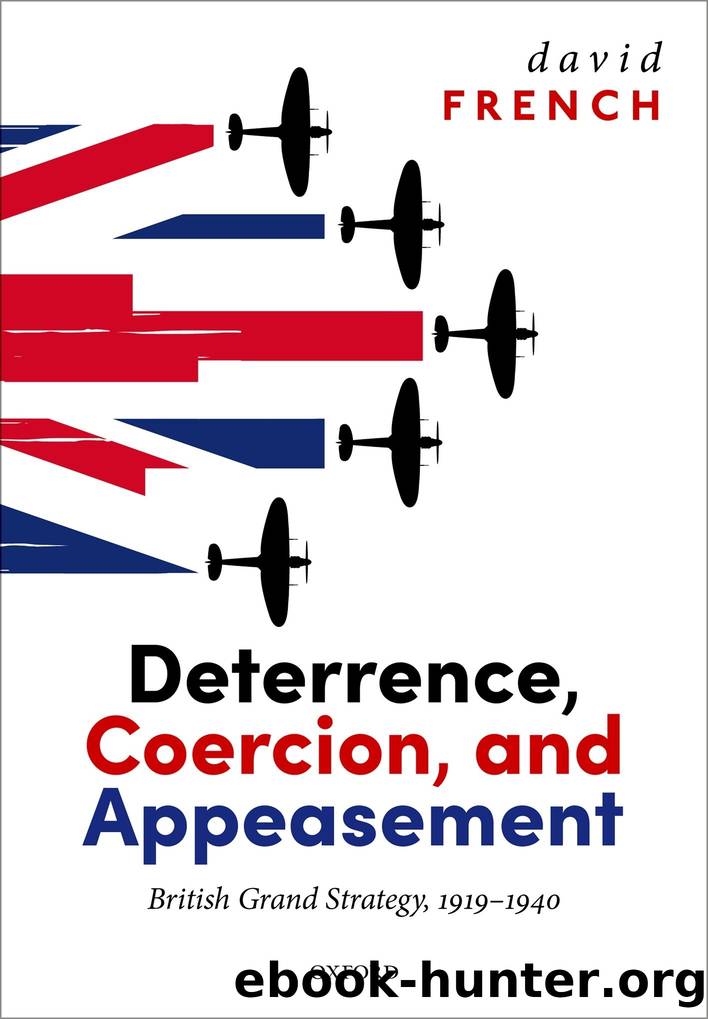 Deterrence, Coercion, and Appeasement: British Grand Strategy, 1919-1940 by David French