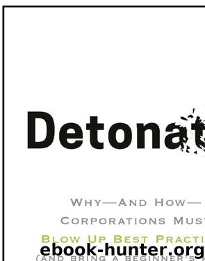 Detonate: Why—and How—Corporations Must Blow Up Best Practices (and bring a beginner’s mind) To Survive by Geoff Tuff Steven Goldbach