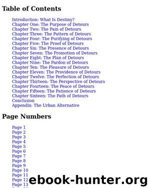 Detours by Tony Evans