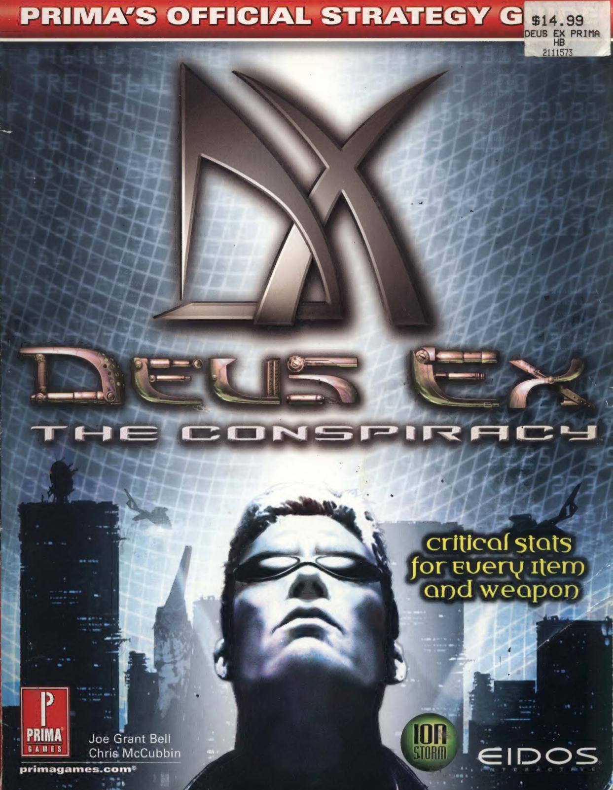 Deus Ex: The Conspiracy - Strategy Guide by Unknown