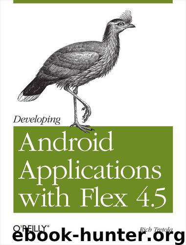 Developing Android Applications with Flex 4.5 by Tretola Rich