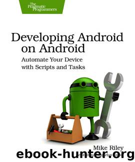 Developing Android on Android (for HUDA ADEL ALANAZI) by Mike Riley