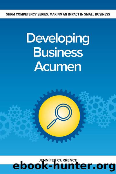 Developing Business Acumen by Jennifer Currence
