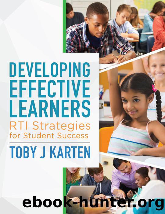 Developing Effective Learners by Karten Toby J.;