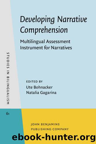 Developing Narrative Comprehension by Bohnacker Ute;Gagarina Natalia; & Natalia Gagarina