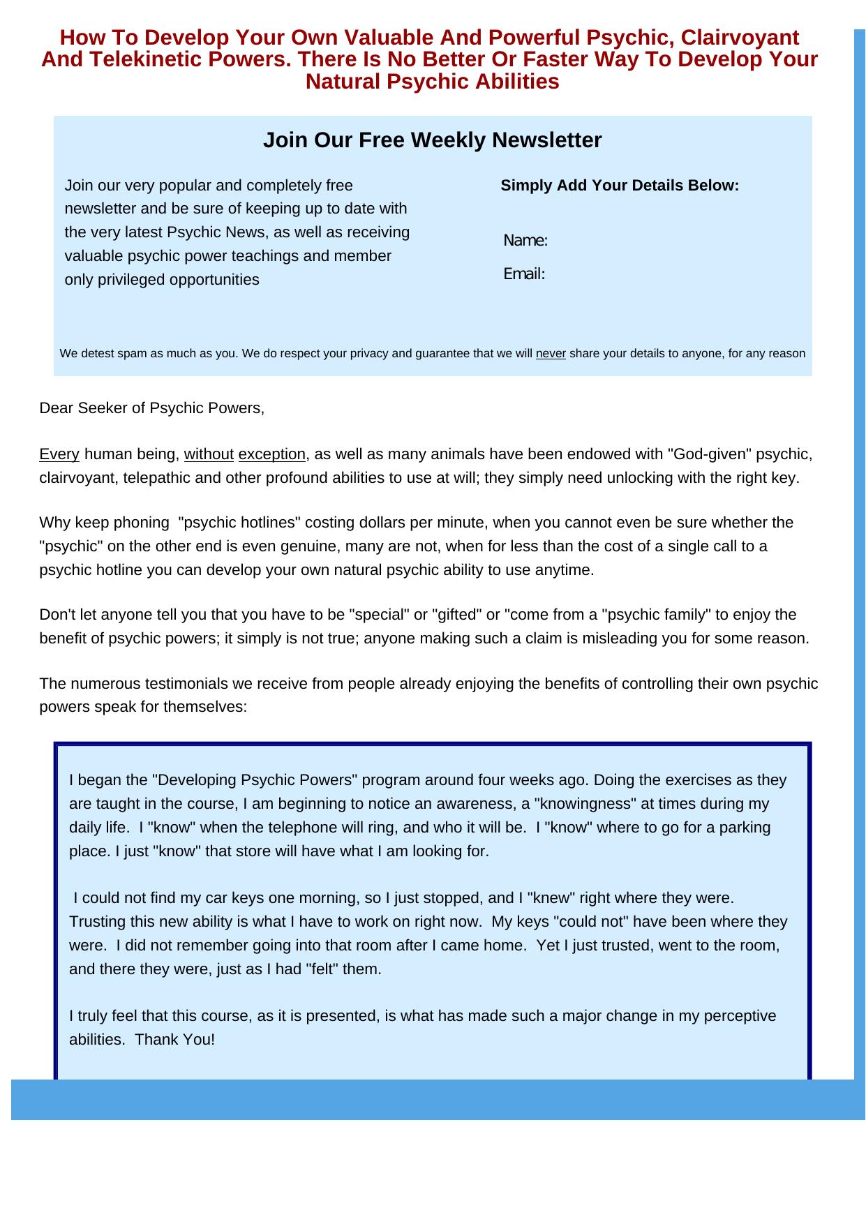 Developing Psychic Powers. by Best of Kuszter's Collection