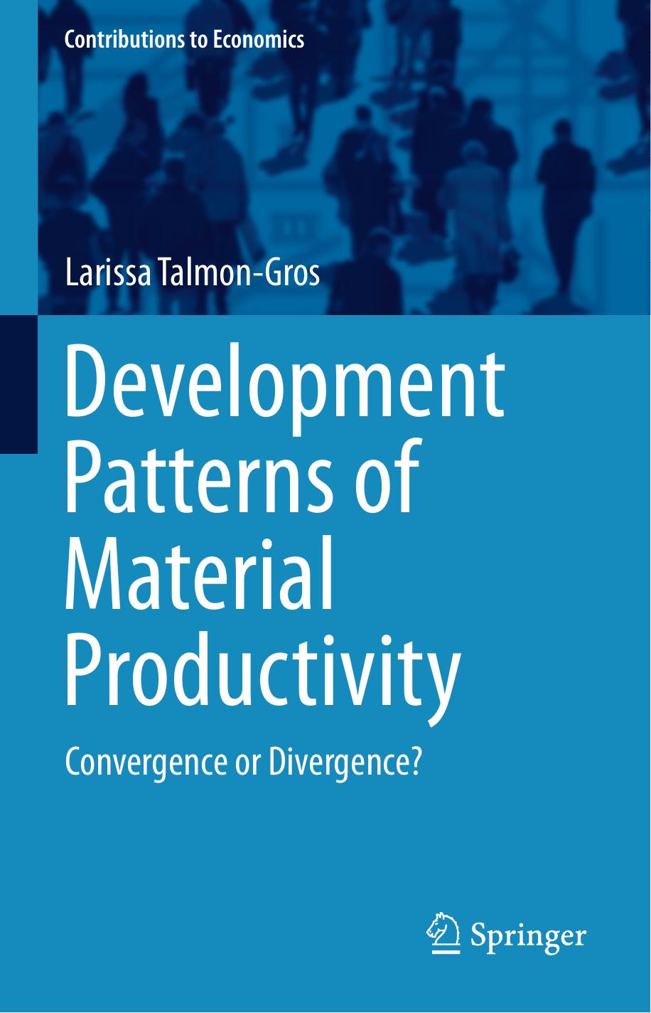 Development Patterns of Material Productivity: Convergence or Divergence? by Larissa Talmon-Gros (auth.)