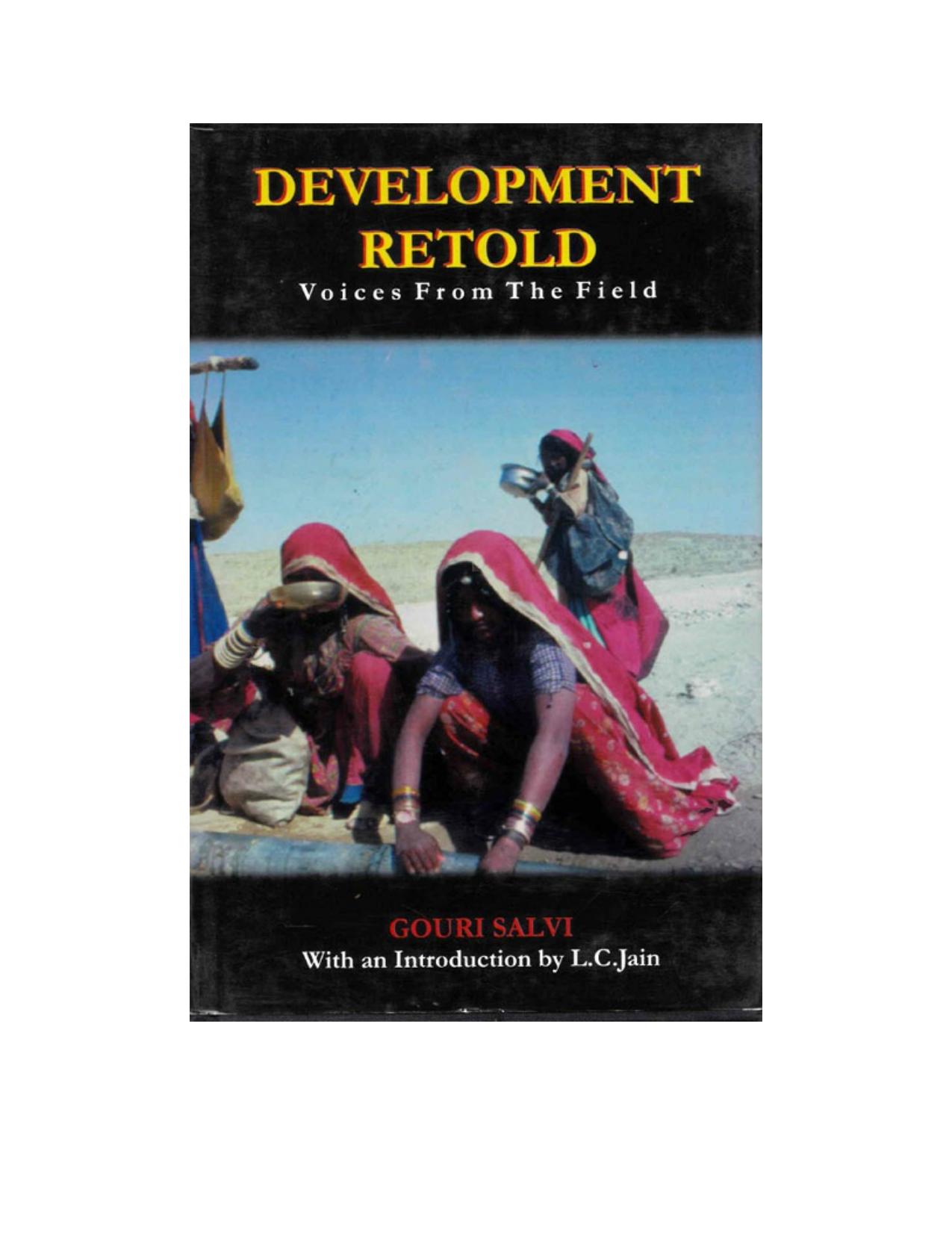 Development Retold: Voices from the Field by Gouri Salvi