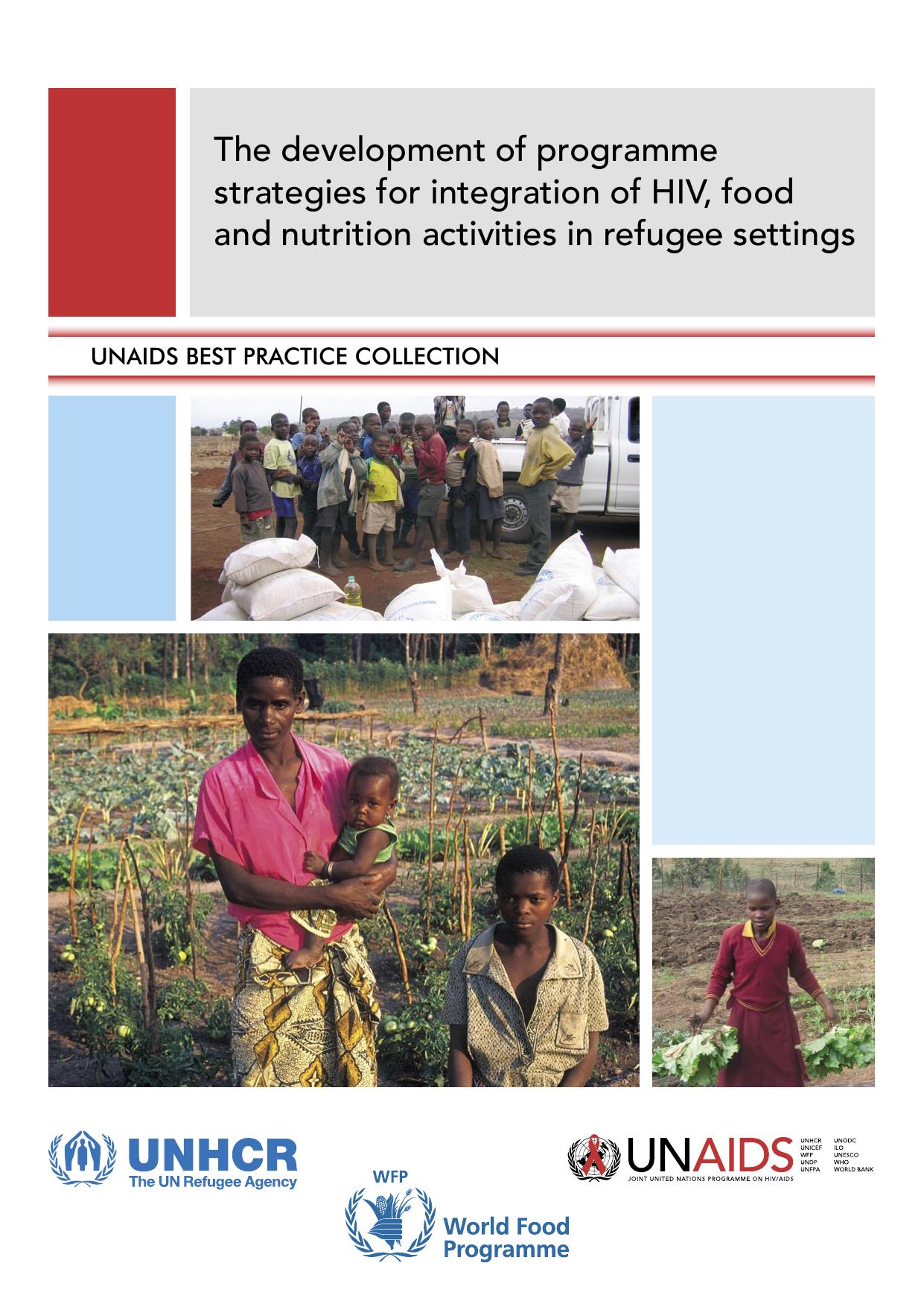 Development of Programme Strategies for Integration of HIV, Food and Nutrition Activities in Refugee Settings (A UNAIDS Publication) by UNAIDS