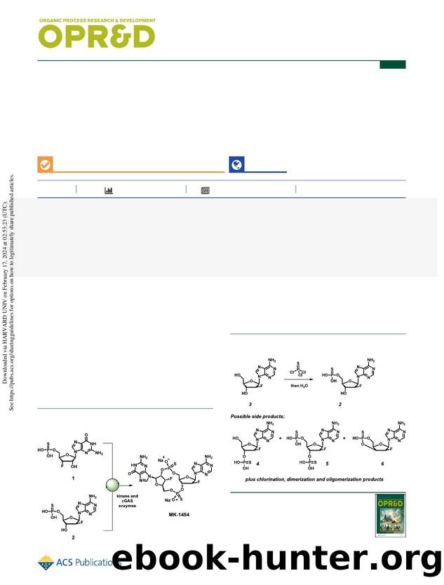 Development of a Thiophosphorylation Process for the Synthesis of 2â²F-Thio-Adenosine Monophosphate by unknow