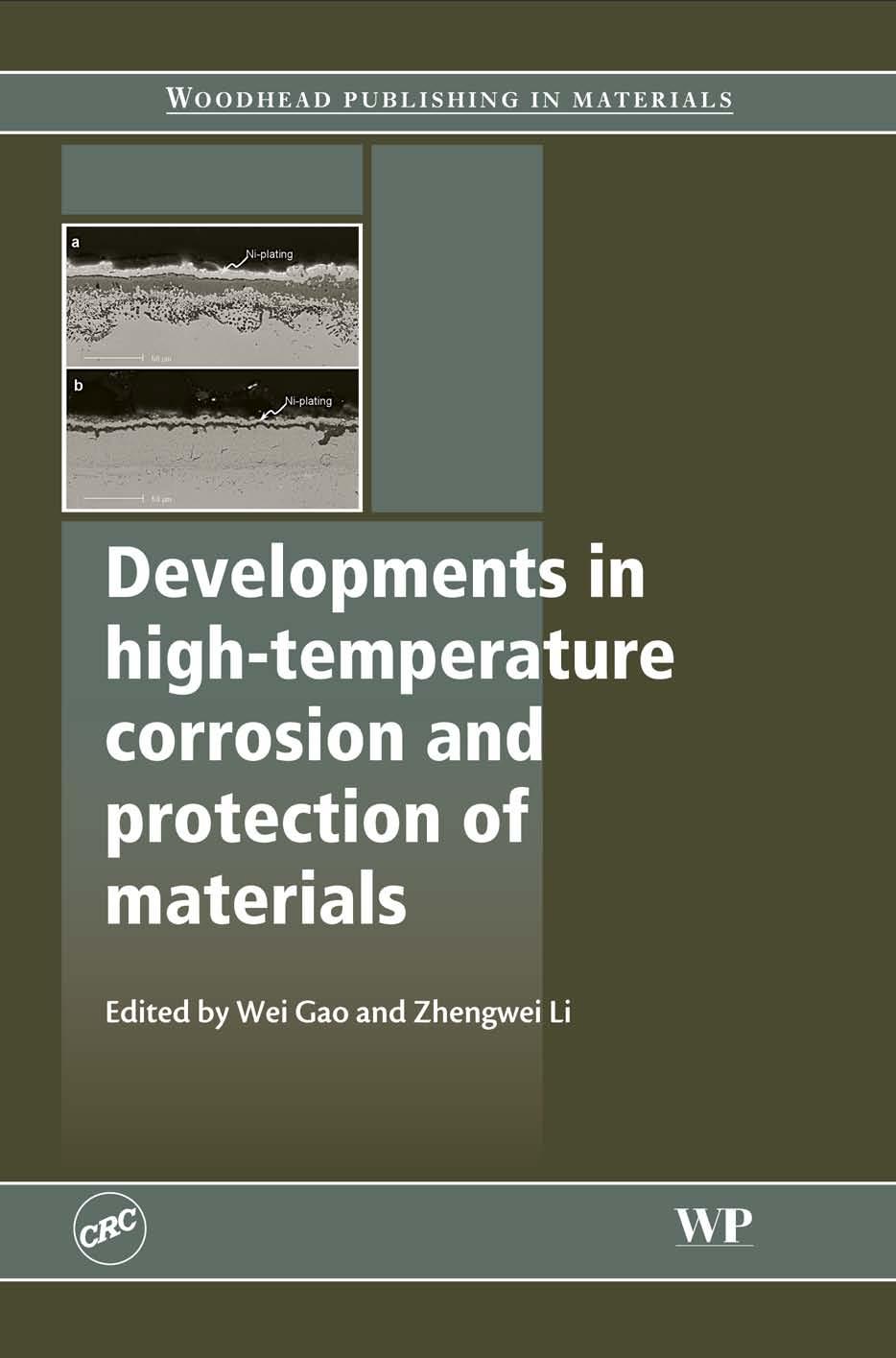 Developments in High Temperature Corrosion and Protection of Materials by W. Gao